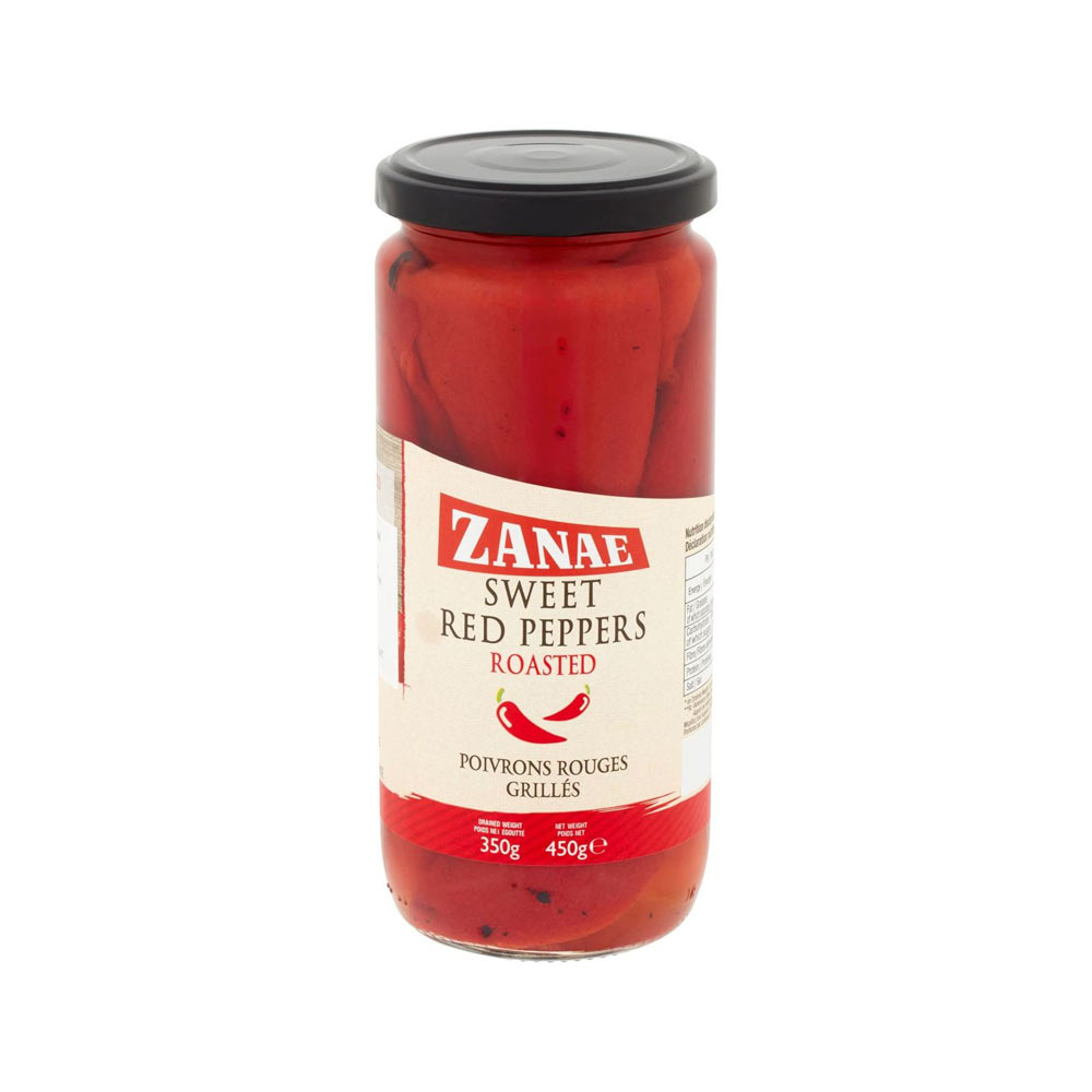 Zanae Red Peppers Roasted