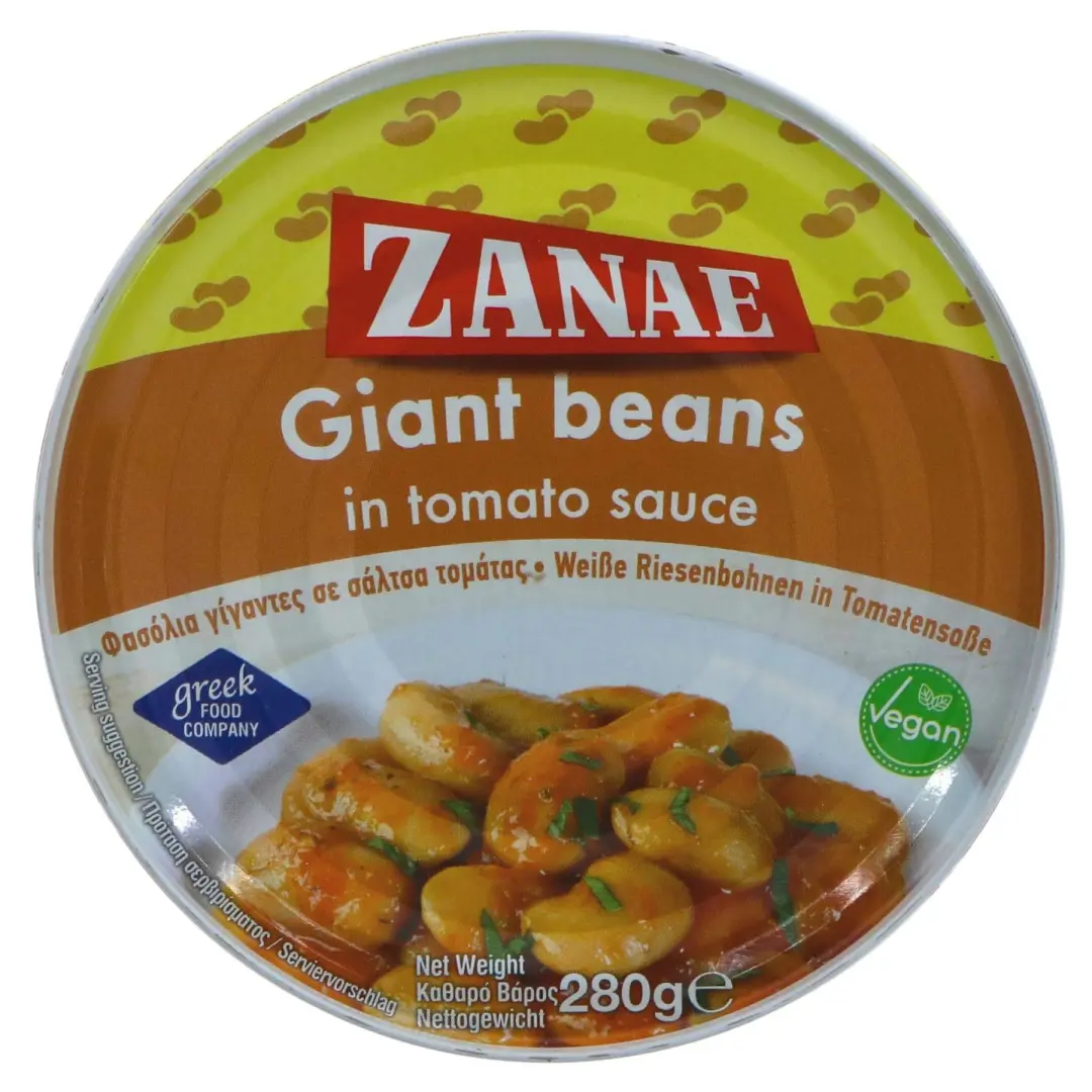 Zanae Lima Beans in Tomato Sauce 24x280g