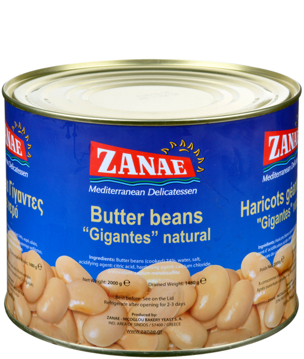 Zanae Lima Beans Natural