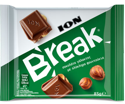 ION Milk Chocolate Break Hazelnut