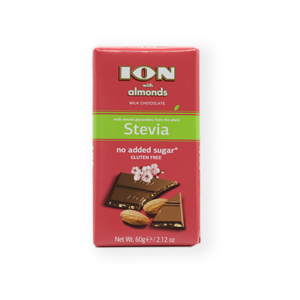 ION Milk Chocolate Almonds Stevia