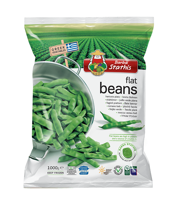 Barba Stathis Green Flat Beans